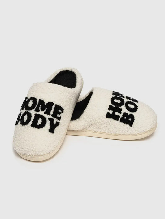 Indoor / Outdoor Slippers - "Home
Body" - White